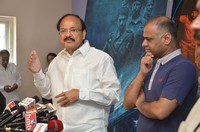Venkaiah Naidu Watches Ghazi Movie at Prasad Labs